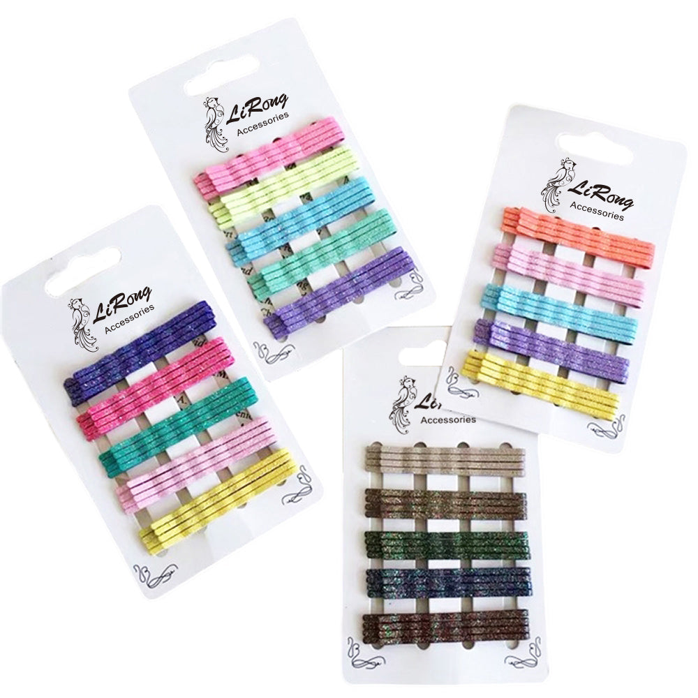 BSCI Audited Factory 5.5CM/2.16in Colorful Bobby pins bulk strong hair clips for Hair Salon