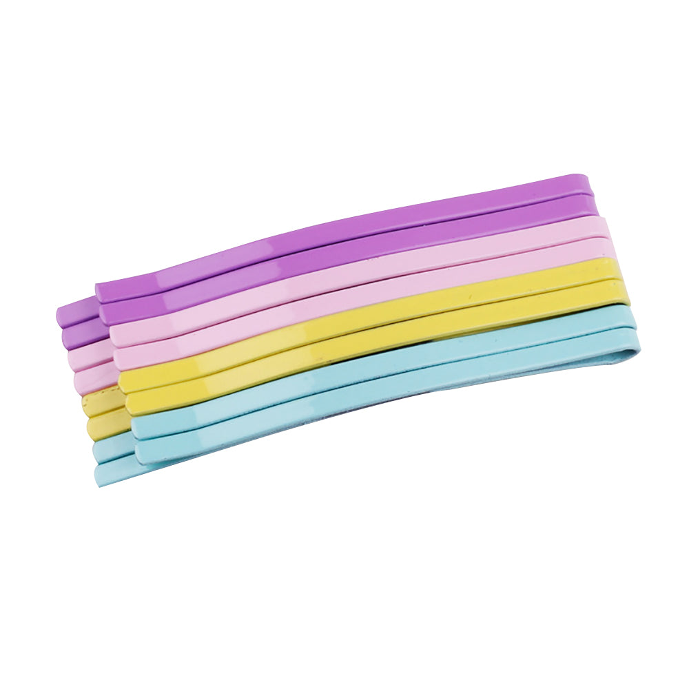 BSCI Audited Factory Colored Paint Simple Hair Grips Salon Invisible Hair pins Curly Wavy Bobby Pins For Daily Use Wedding Hair Accessories