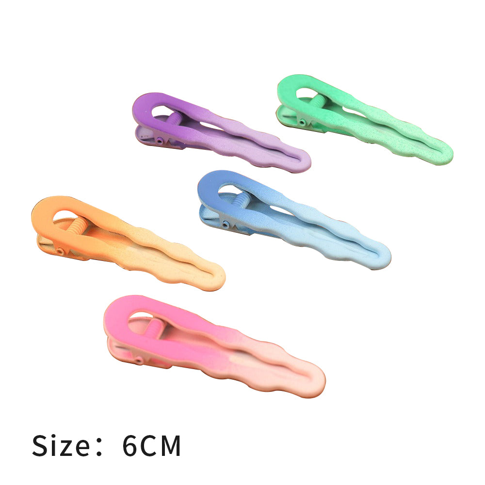 No Crease Hair Clips Styling Duck Bill Clips Alligator Hair Barrettes for Salon Hairstyle Hairdressing Bangs Waves Woman Girl Makeup Application