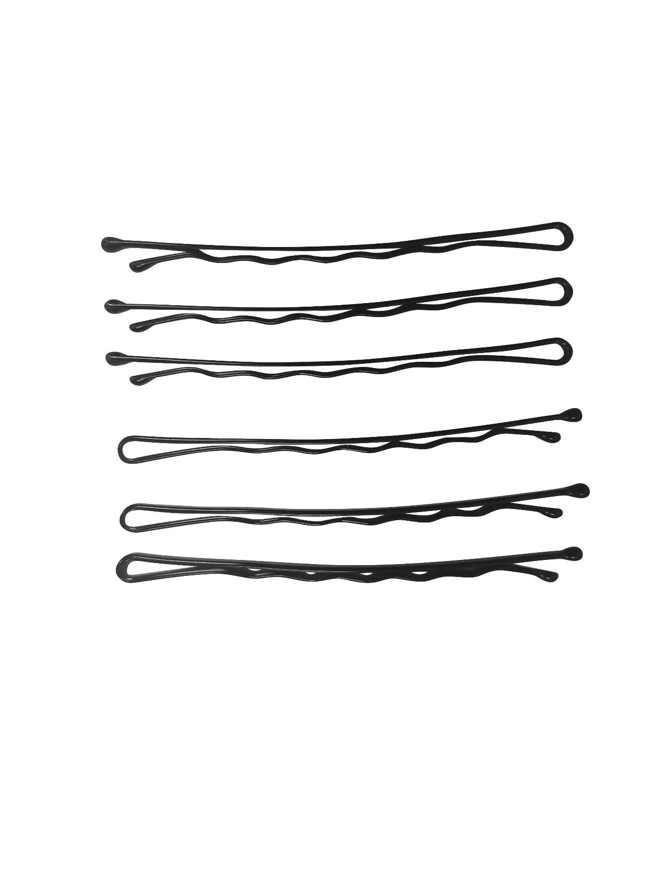BSCI Audited Factory 7CM /2.76IN Bobby Pins for Thin Hair in Box Tiny Hair Pins Decorative Hair Accessories for Women Gray Fine Hair