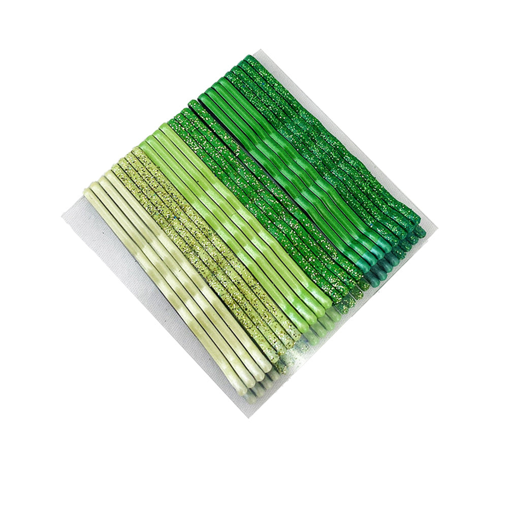 BSCI Audited Factory 5CM/1.97in Glitter Powder Bobby Pins Gradient Colorful Hair Clips Metal Hairpins Hair Accessories for Women and Girls